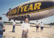 My flight on the Goodyear blimp