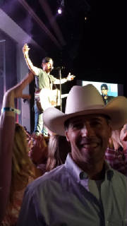 Brian Brubaker with Dierks Bentley