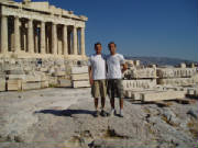 The Parthenon on the Acropolis