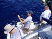 Yellowtail fishing off Baja, Mexico