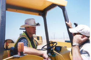 Directing the equipment operator